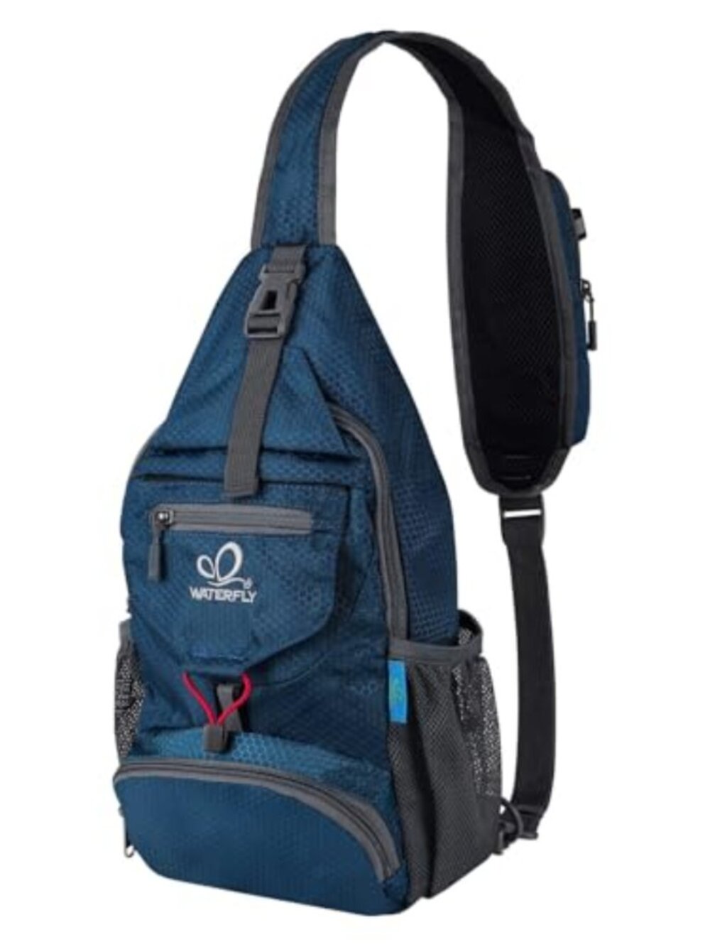 Water-Resistant Sling Crossbody Backpack Foldable Hiking Daypack
